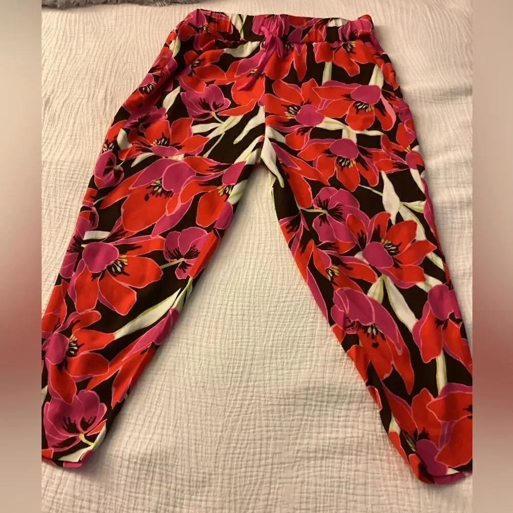 Kate Spade Sz 6 floral pants